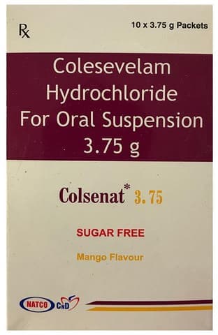 Colsenat 3.75 Oral Suspension Mango Sugar Free