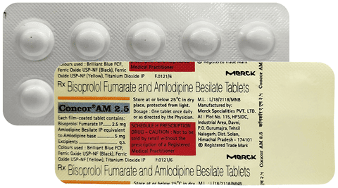 Concor AM 2.5 Tablet