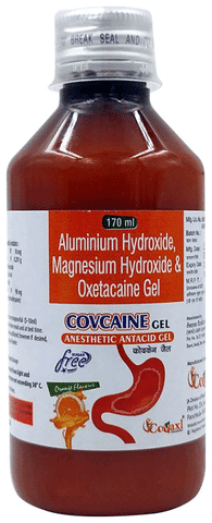 Covcaine Oral Gel Orange Sugar Free