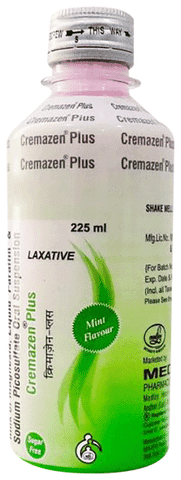 Cremazen Plus Oral Suspension Mint Sugar Free