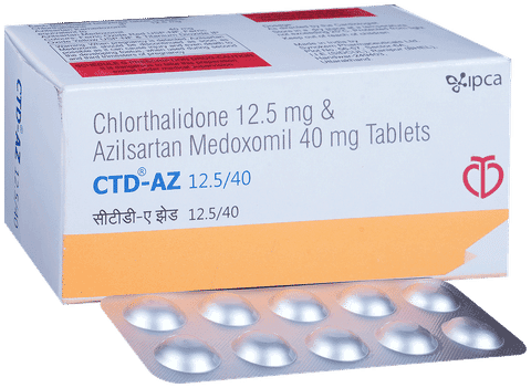 CTD-AZ 40/12.5 Tablet