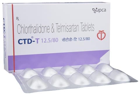CTD-T 12.5/80 Tablet