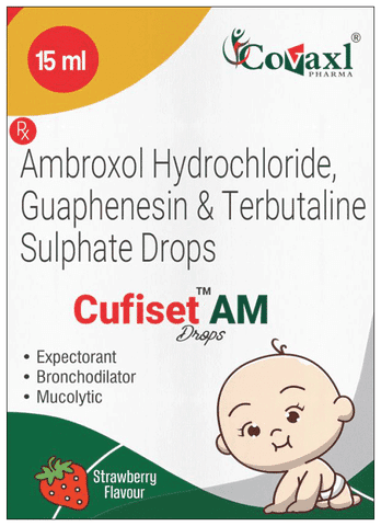 Cufiset AM Oral Drops Strawberry