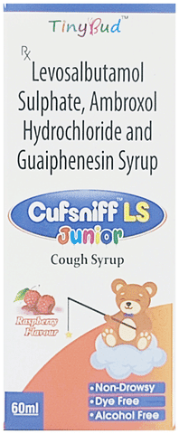 Cufsniff LS Junior Syrup Raspberry