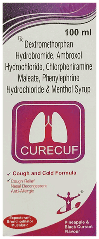 Curecuf Syrup Pineapple & Black currant