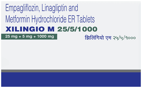 Xilingio M 25mg/5mg/1000mg Tablet ER