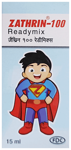 Zathrin 100 Readymix Oral Suspension