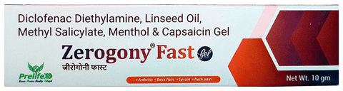 Zerogony Fast Gel
