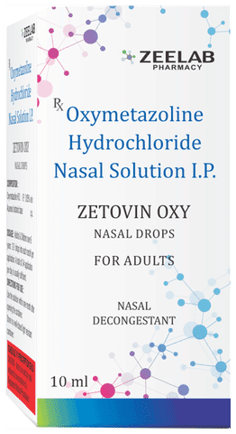 Zetovin Oxy 0.05% Nasal Drops Nasal Drops