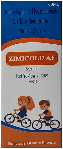 Zimicold AF Syrup Delicious Orange
