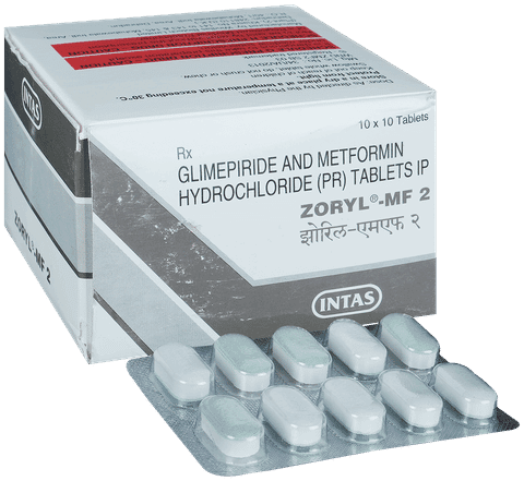 Zoryl-MF 2 Tablet PR