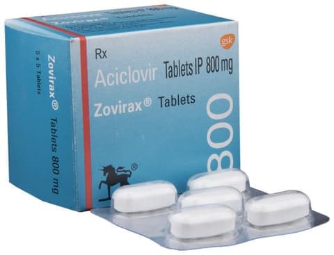 Zovirax 800 Tablet