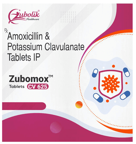Zubomox CV 625 Tablet