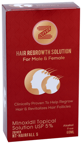 Zuiver Hair Regrowth Solution Alcohol Free