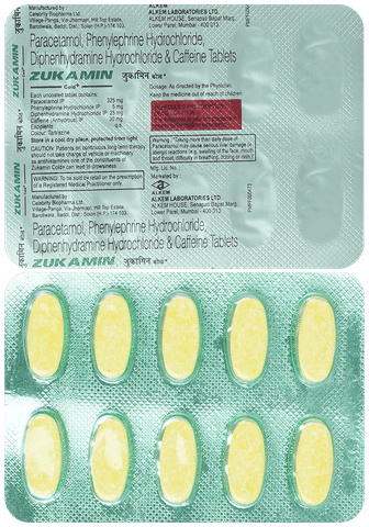 Zukamin Cold Plus Tablet