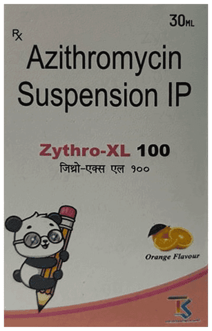 Zythro-XL 100 Oral Suspension Orange