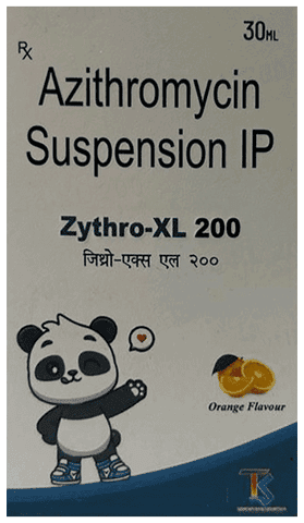 Zythro-XL 200 Oral Suspension Orange