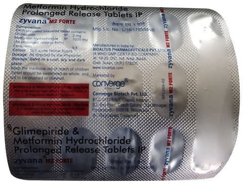 Zyvana M 2 Forte Tablet PR