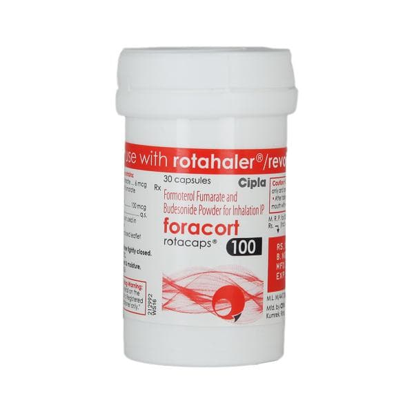 FORACORT 100 ROTACAPS
