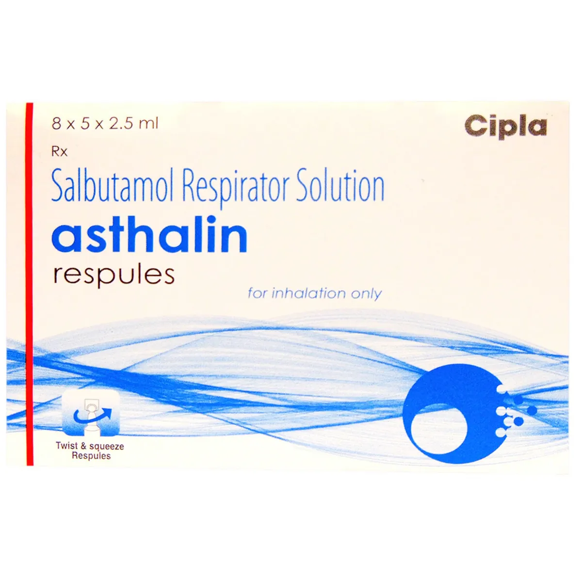 ASTHALIN RESPULES 2.5ML