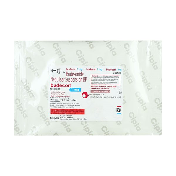 BUDECORT 1MG RESPULES