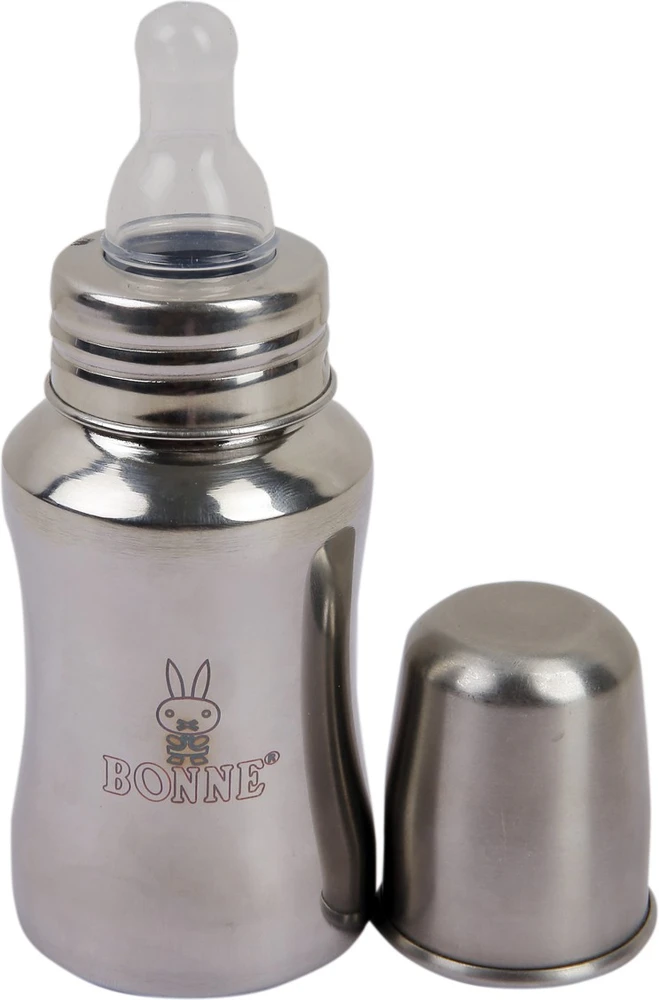 STEEL FEEDING BOTTLE 125ML