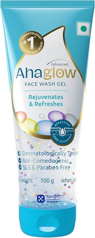 AHAGLOW FACE WASH 100G