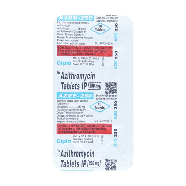 AZEE 250MG TAB