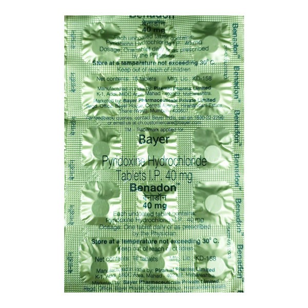 BENADON 40MG TABS 15'S
