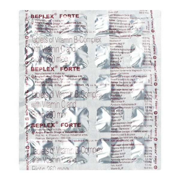 BEPLEX FORTE TABS 20`S