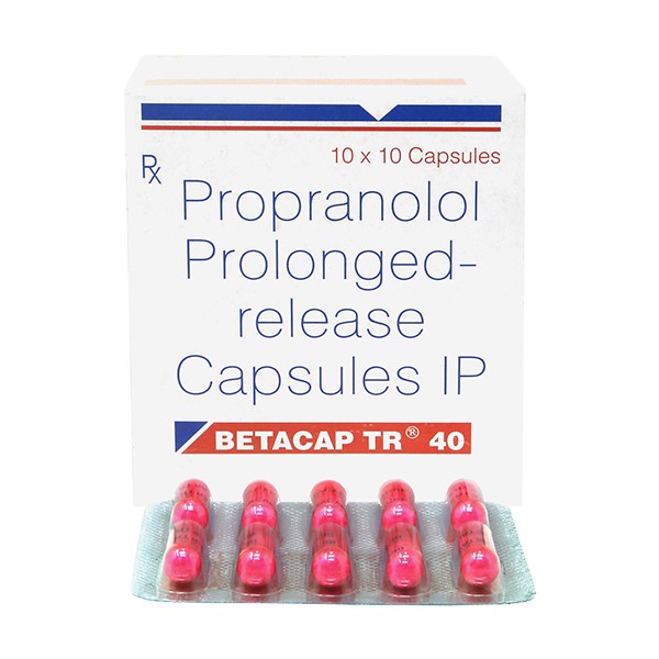 BETACAP T.R. 40MG CAPS 10`S