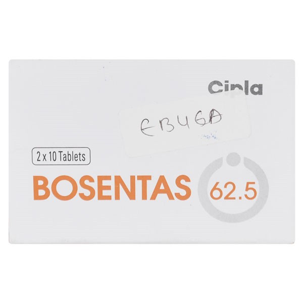 BOSENTAS 62.5MG TAB 10`S