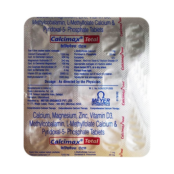 CALCIMAX TOTAL TAB 10'S