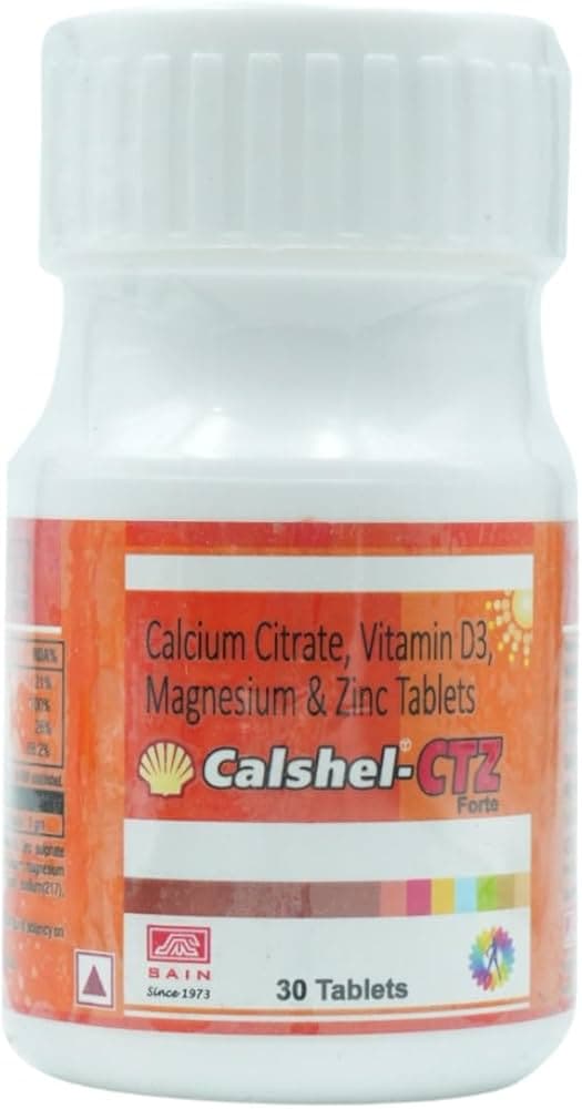 CALSHELL CTZ FORTE TAB 30'S