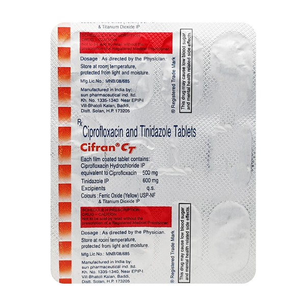 CIFRAN CT TABS 10`S