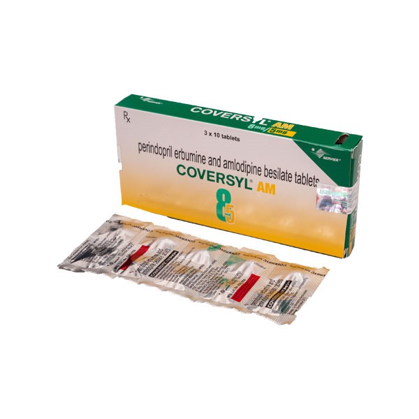 COVERSYL-AM 8/5 MG 10'S