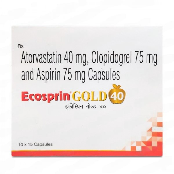 ECOSPRIN GOLD 40MG 15