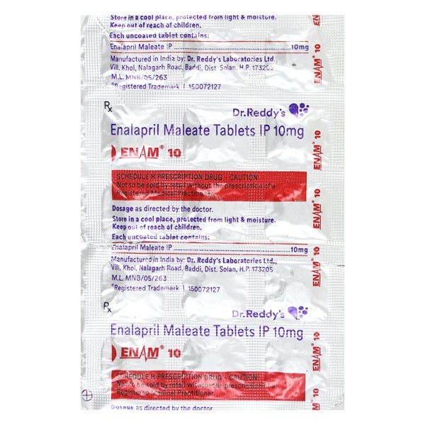 ENAM 10MG TABS 15