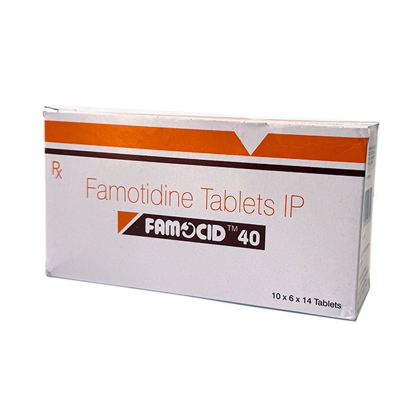 FAMOCID 40MG TABS 14 14'S