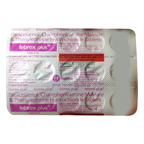 FEBREX PLUS TABS 15S