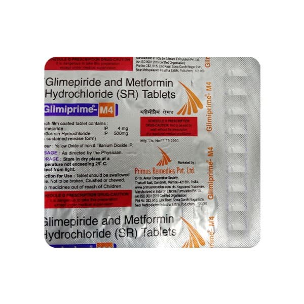 GLIMIPRIME M4 TAB 10'S