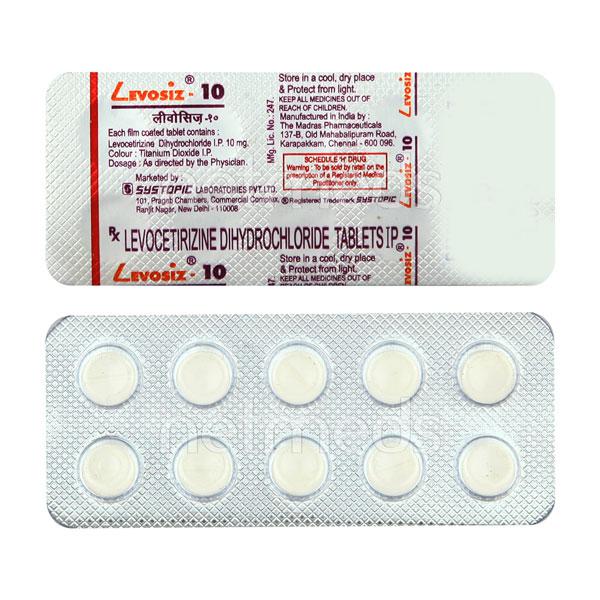 LEVOSIZ-10MG 10S